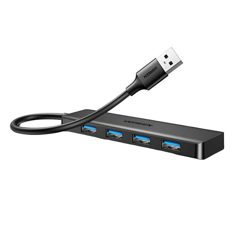 HUB 4in1 USB la 4x USB Ugreen, 5Gbps, 0.15m, 25851