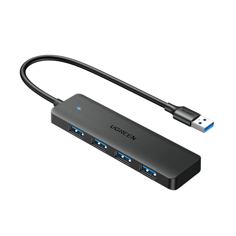 HUB 4in1 USB la 4x USB Ugreen, 5Gbps, 0.15m, 25851
