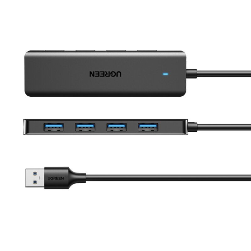 HUB 4in1 USB la 4x USB Ugreen, 5Gbps, 0.15m, 25851