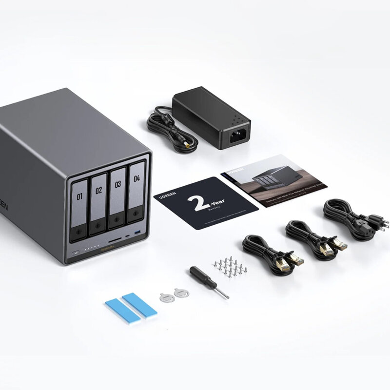 Statie de stocare date digitale (NAS) 136TB Ugreen, X86 Intel® Pentium® Gold, 35261