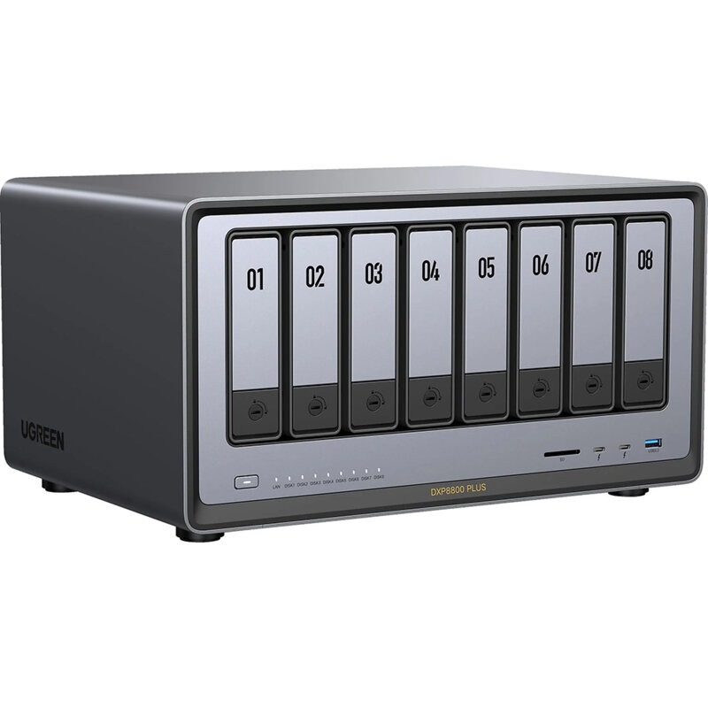 Server stocare NAS Ugreen, 208TB, Intel Core i5, 10GbE, 35127B