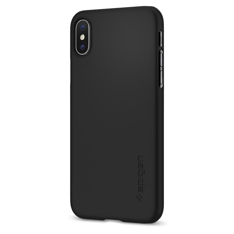 Bumper Spigen iPhone XS Thin Fit - Black