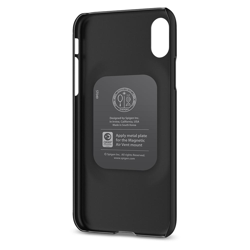 Bumper Spigen iPhone XS Thin Fit - Black