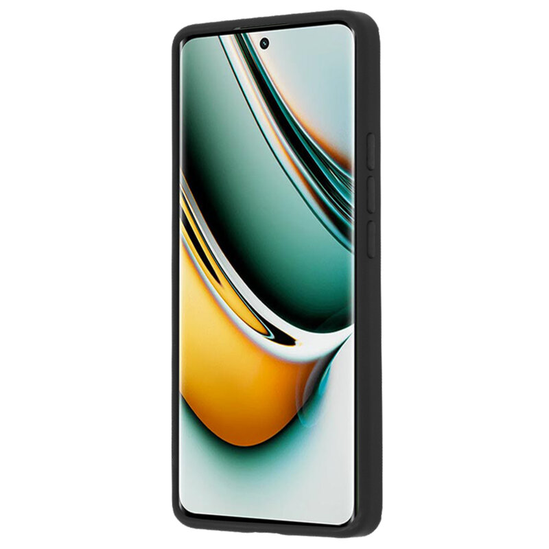 Husa Realme 11 Pro Techsuit Glinth cu inel suport stand magnetic, negru