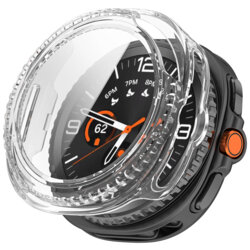 [Pachet 360°] Husa + folie Samsung Galaxy Watch8 Classic Techsuit Defense, transparenta