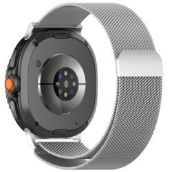 Curea Samsung Galaxy Watch8 44mm Techsuit, argintiu, W009