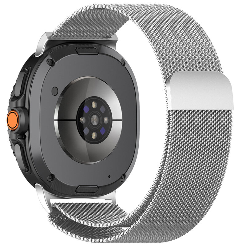Curea Samsung Galaxy Watch8 44mm Techsuit, argintiu, W009