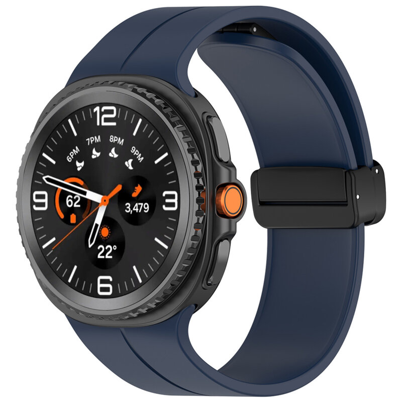 Curea Samsung Galaxy Watch8 Classic Techsuit, bleumarin, W011