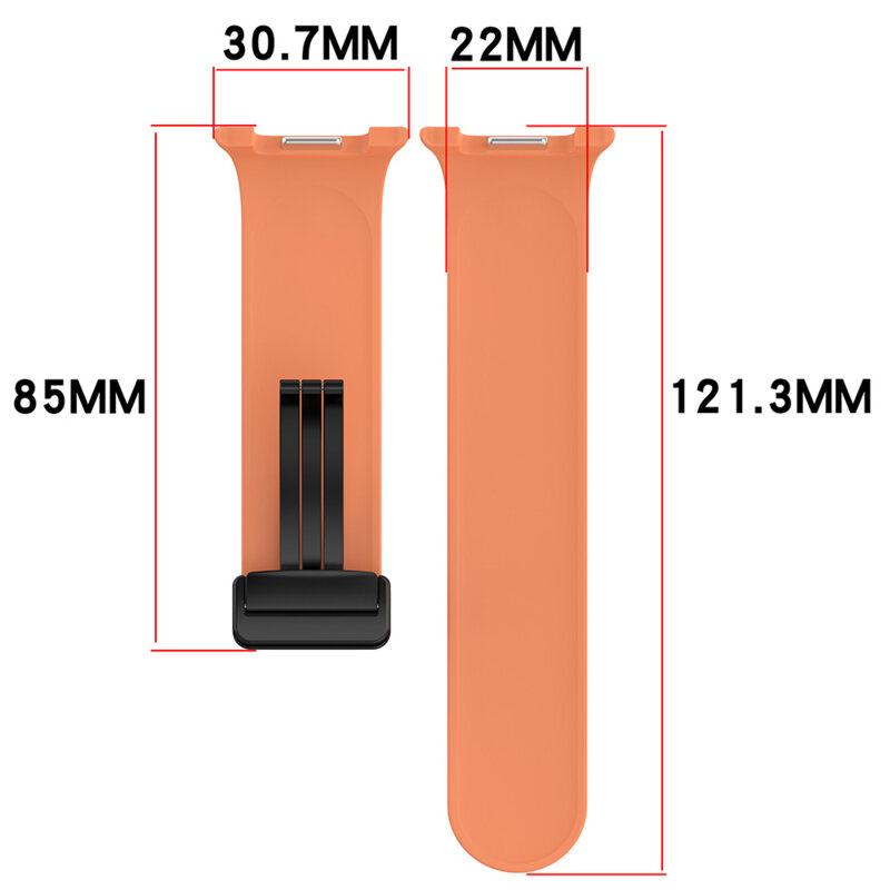Curea Samsung Galaxy Watch8 44mm Techsuit, gri, W011