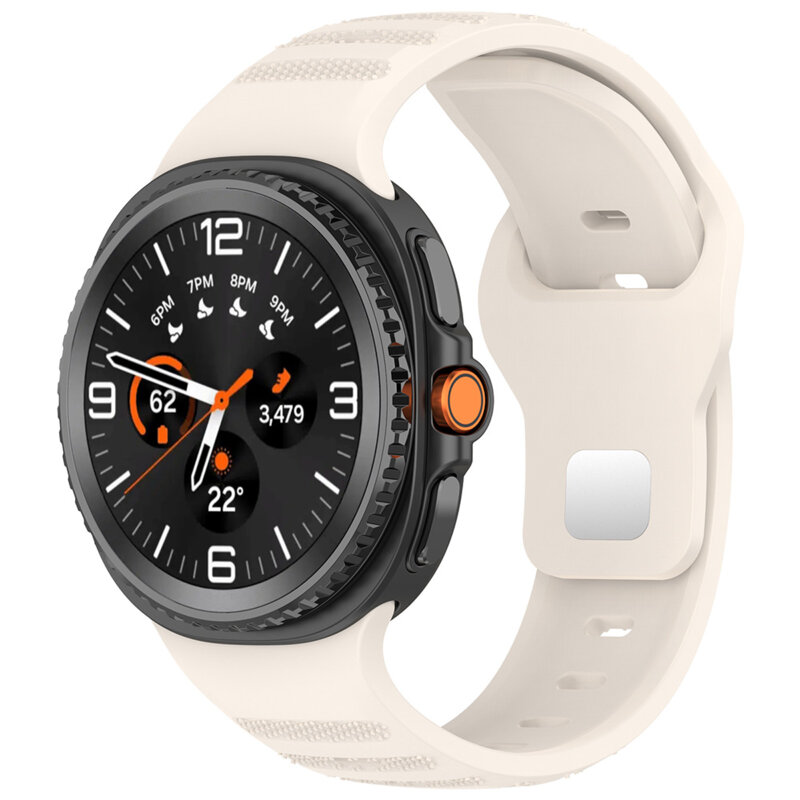 Curea Samsung Galaxy Watch8 44mm Techsuit, bej, W050