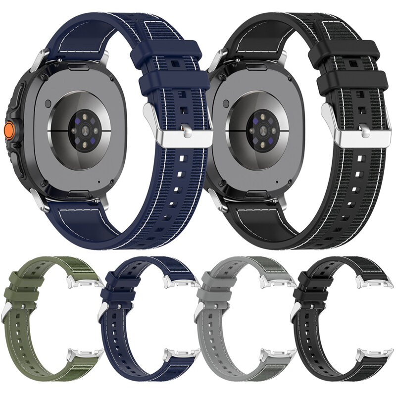 Curea Samsung Galaxy Watch8 44mm Techsuit, negru, W051