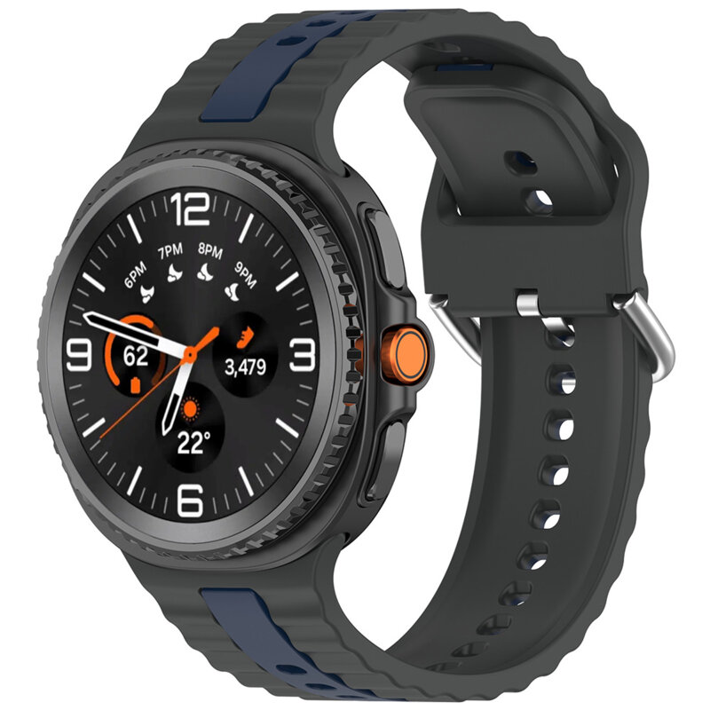 Curea Samsung Galaxy Watch8 44mm Techsuit, gri, W078