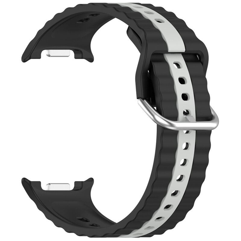 Curea Samsung Galaxy Watch8 44mm Techsuit, negru rugged, W078