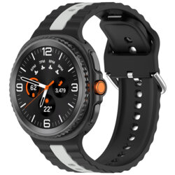 Curea Samsung Galaxy Watch8 Classic Techsuit, negru rugged, W078