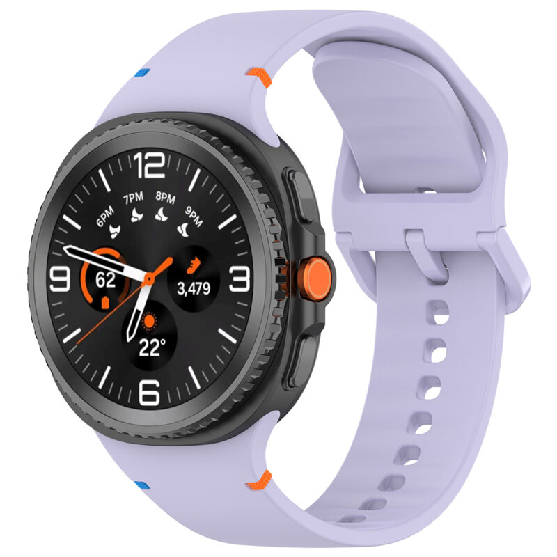 Curea Samsung Galaxy Watch8 Classic Techsuit, Pale Lilac, W079