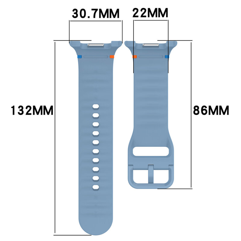 Curea Samsung Galaxy Watch8 44mm Techsuit, Autumn Sienna, W079
