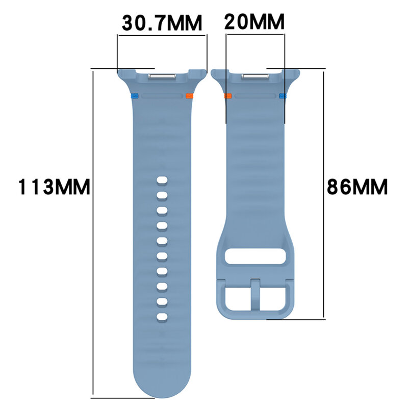 Curea Samsung Galaxy Watch8 44mm Techsuit, Isle of Pines, W079