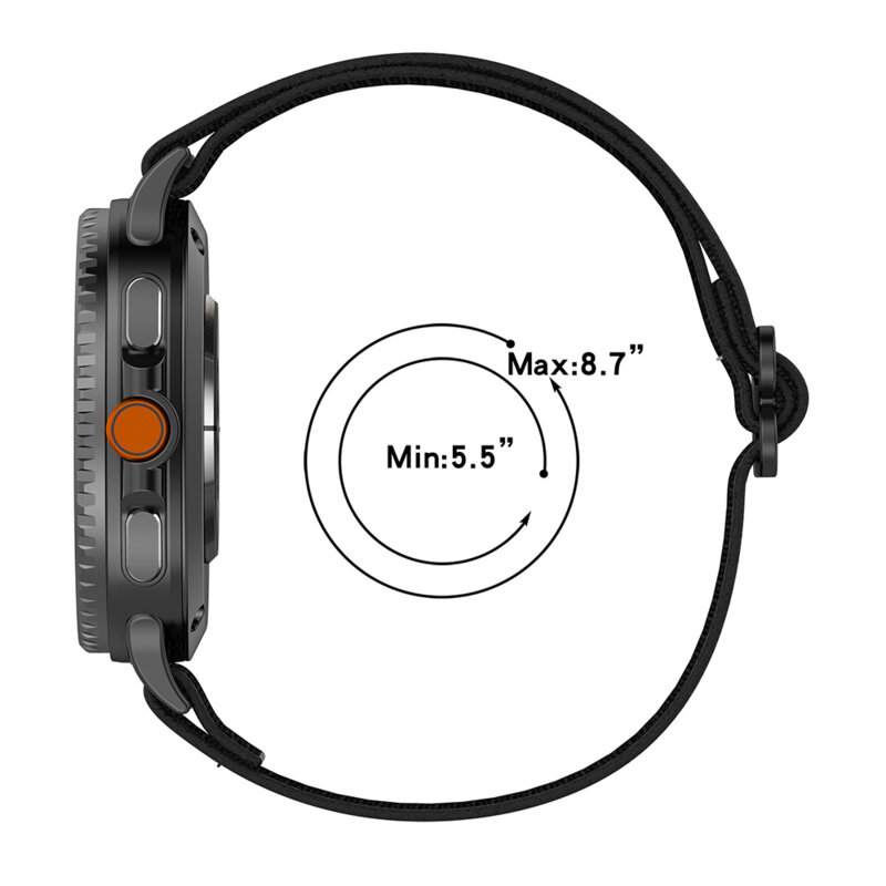 Curea Samsung Galaxy Watch8 44mm Techsuit, Dark Moss, W080
