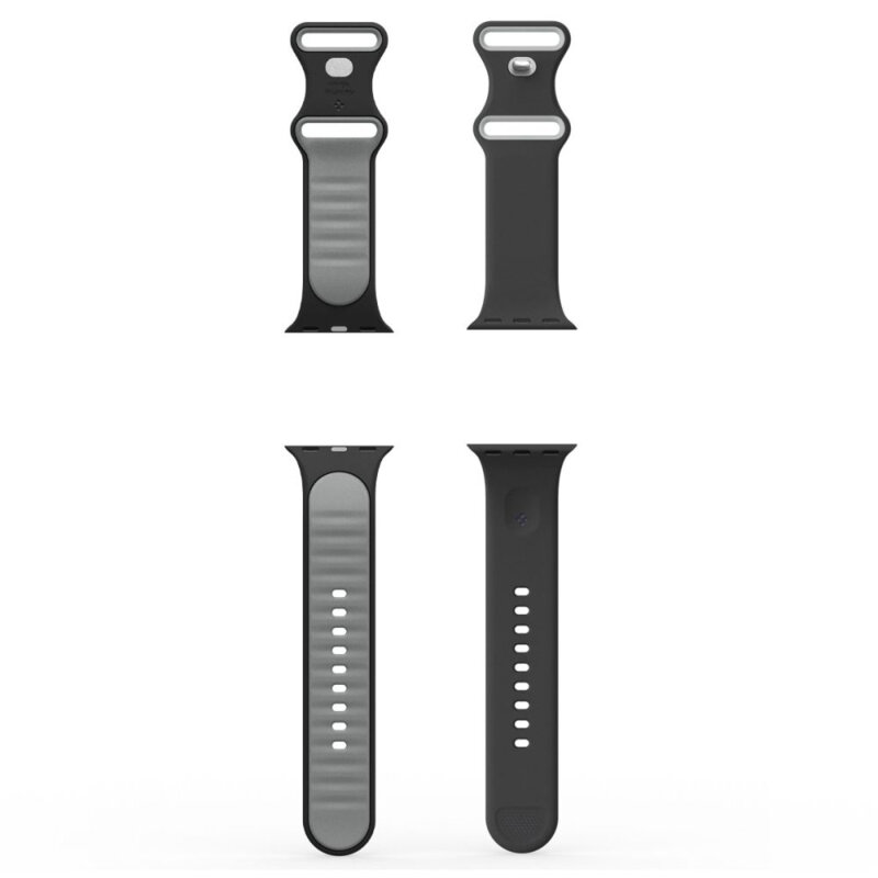 Curea Apple Watch SE 2 44mm Spigen Nano Pop, negru