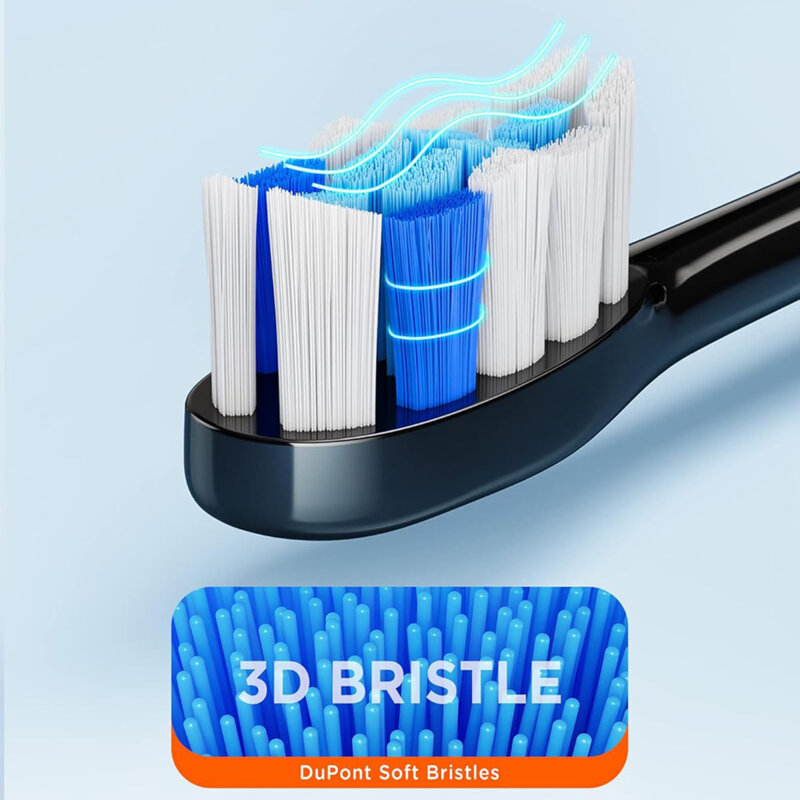 Capete interschimbabile pentru periuta Bitvae BVS2, negru, GCS2