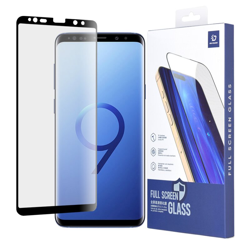 Folie Sticla Samsung Galaxy S9 Plus Dux Ducis Tempered Glass - Negru