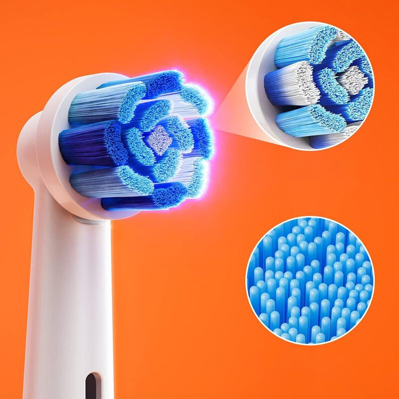 Capete interschimbabile pentru periuta Bitvae BV SDR2, alb, SDR2