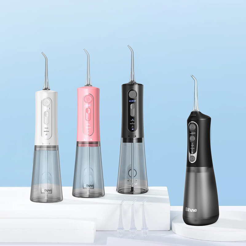 Rezerve multifunctionale pentru flosser bucal Bitvae C2/F30/205, alb