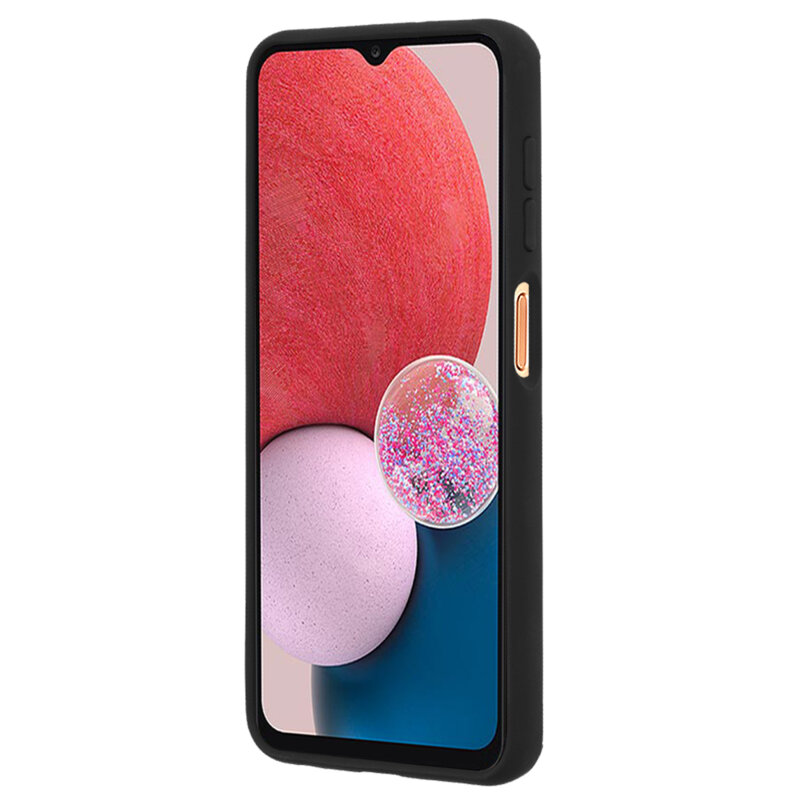 Husa Samsung Galaxy A13 4G Techsuit Glinth cu inel suport stand magnetic, negru