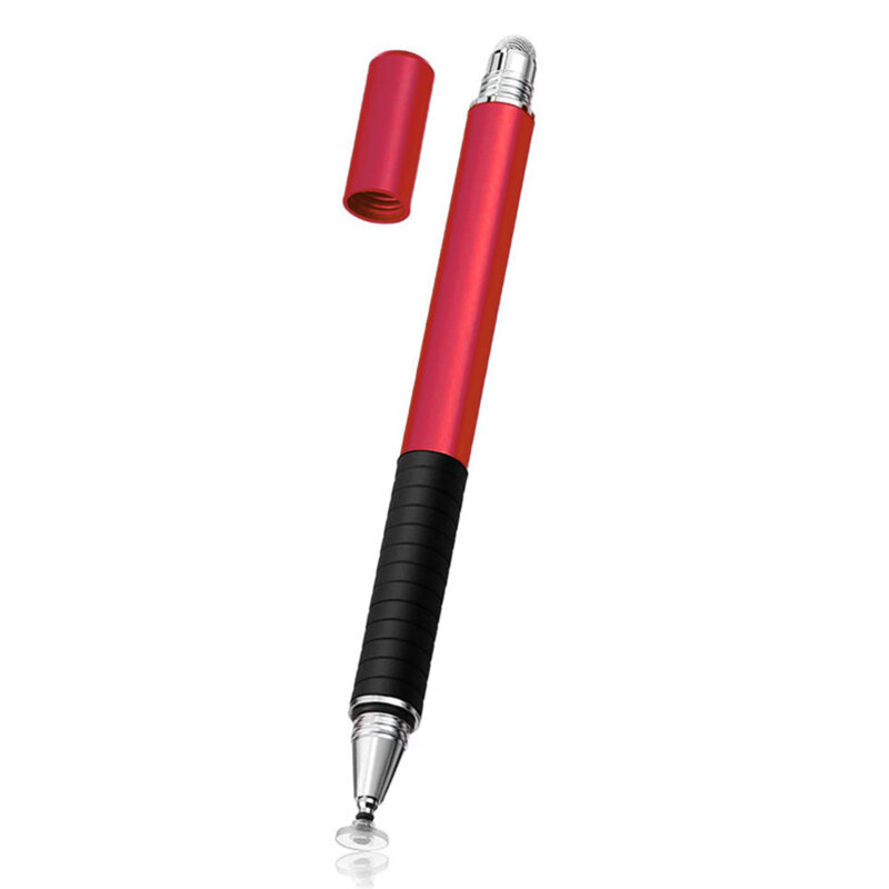 Stylus Pen Techsuit, 2in1 Universal, Android, iOS, rosu, JC02