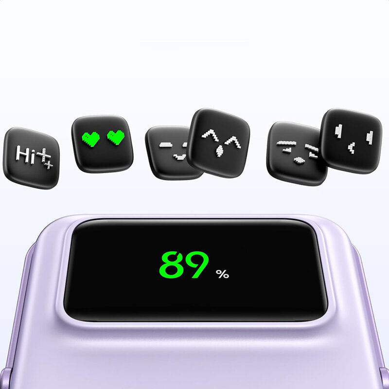 Power bank wireless cu display 10000mAh Ugreen, gri, 45327