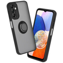 Husa Samsung Galaxy A14 5G Techsuit Glinth cu inel suport stand magnetic, negru