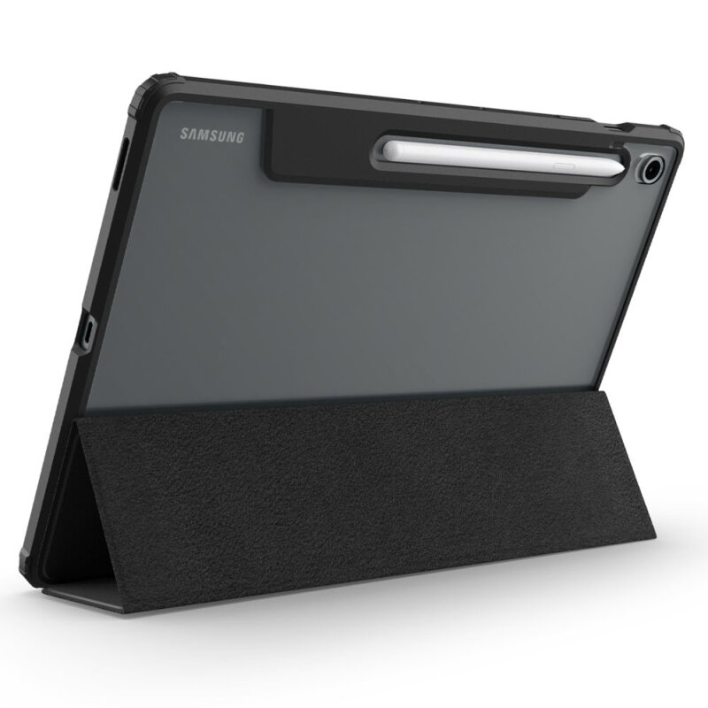 Husa Samsung Galaxy Tab S10 FE Plus Spigen Ultra Hybrid Pro, negru