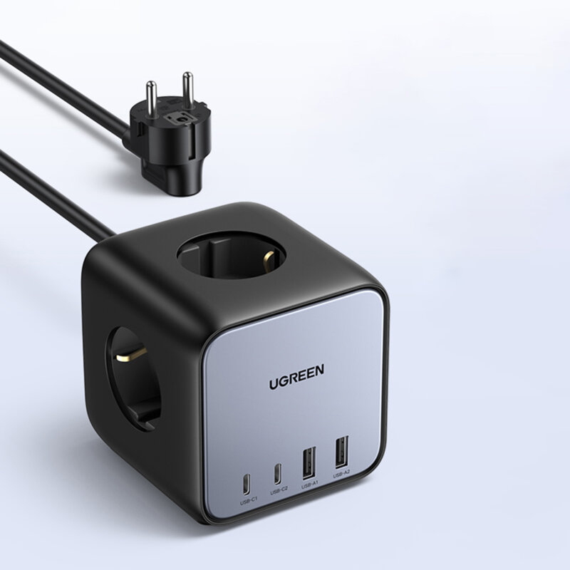 Incarcator retea, prelungitor, USB, tip C, 65W Ugreen, 60113