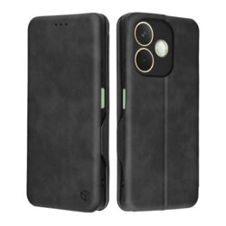 Husa 360° Oppo A5 Pro 4G Techsuit Safe Wallet Plus, negru