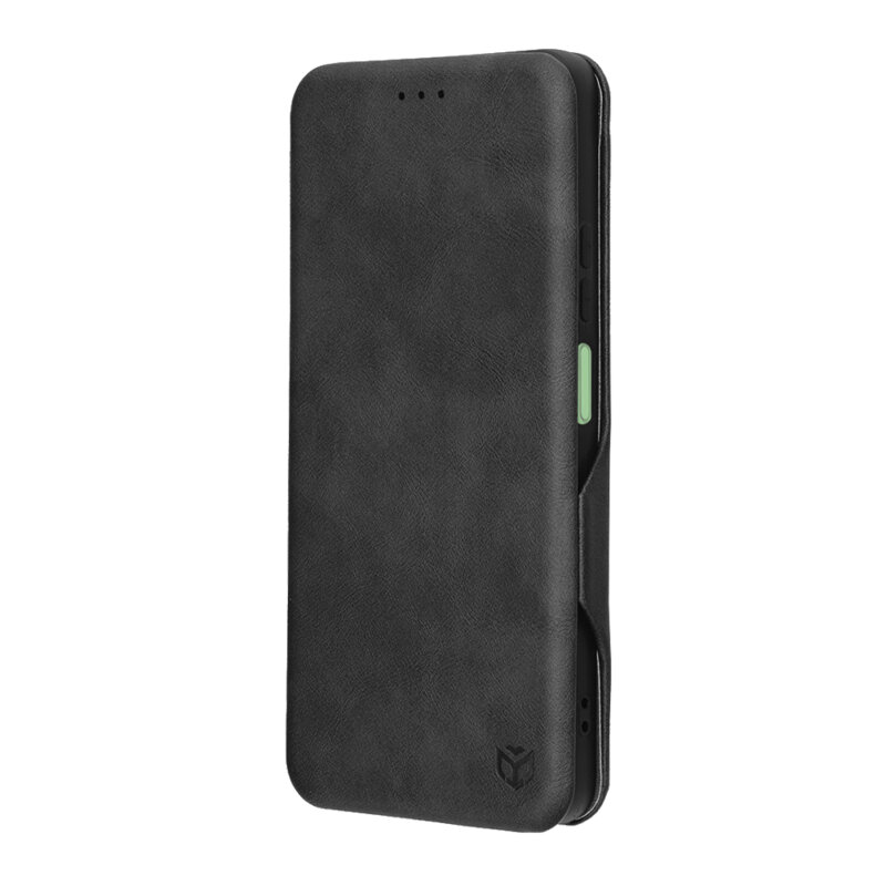 Husa 360° Oppo A5 Pro 4G Techsuit Safe Wallet Plus, negru