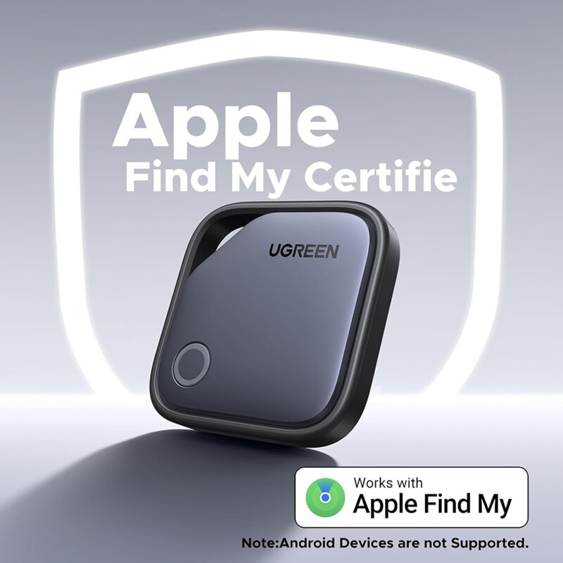 Dispozitiv anti-pierdere Apple Find My Ugreen, gri, 45297