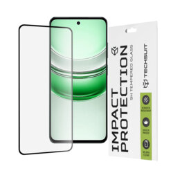 Folie sticla Realme C71 Techsuit 111D Full Glue Full Cover, negru