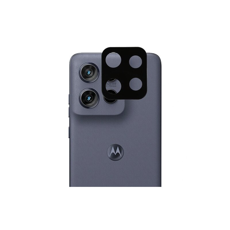 Folie camera Motorola Moto G86 Techsuit Full Glass, negru