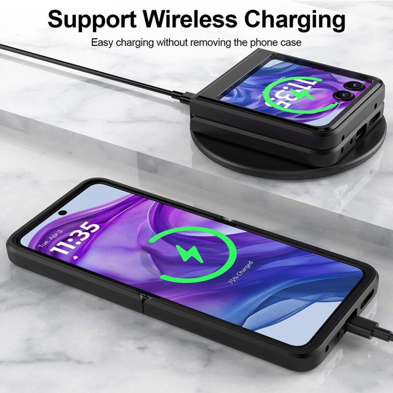 Husa Motorola Razr 60 Ultra protectie camera Techsuit CamShield Series, negru