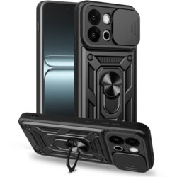 Husa OnePlus 13T protectie camera Techsuit CamShield Series, negru