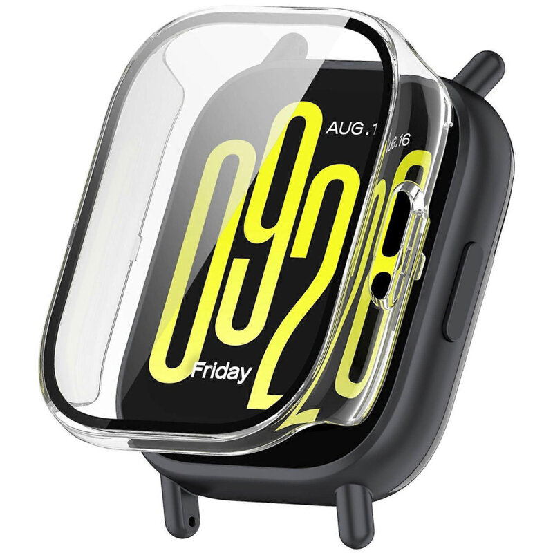 [Pachet 360°] Husa + folie Xiaomi Redmi Watch 5 Active Techsuit Defense, transparenta