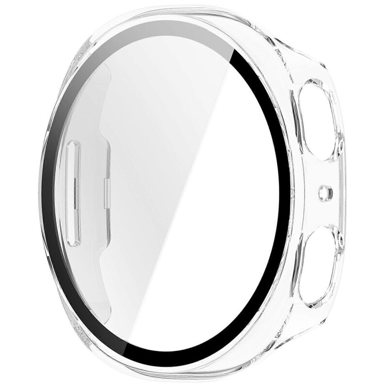 [Pachet 360°] Husa + folie Samsung Galaxy Watch8 44mm Techsuit Defense, transparenta