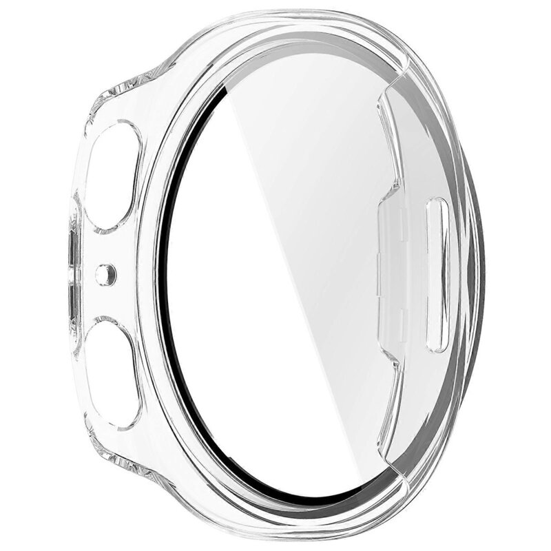 [Pachet 360°] Husa + folie Samsung Galaxy Watch8 44mm Techsuit Defense, transparenta