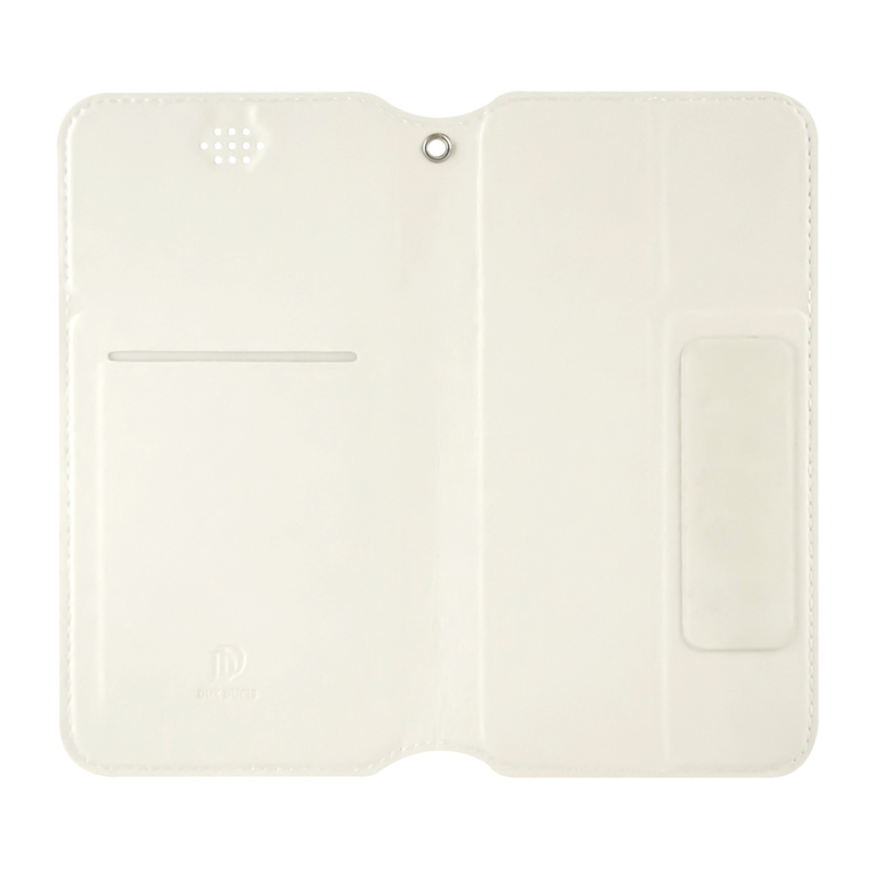 Husa Dux Ducis pentru telefoane intre 5.5 - 6.0 inch - Flip Alb