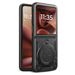 Husa Motorola Razr 60 Ultra Techsuit CamGuard Pro, negru