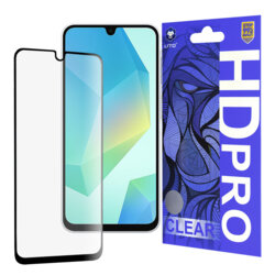 Folie sticla Samsung Galaxy A16 5G Lito HD Pro Clear, negru