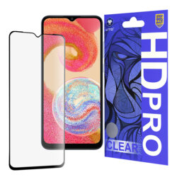 Folie sticla Samsung Galaxy A04e Lito HD Pro Clear, negru