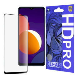 Folie sticla Samsung Galaxy M12 Lito HD Pro Clear, negru