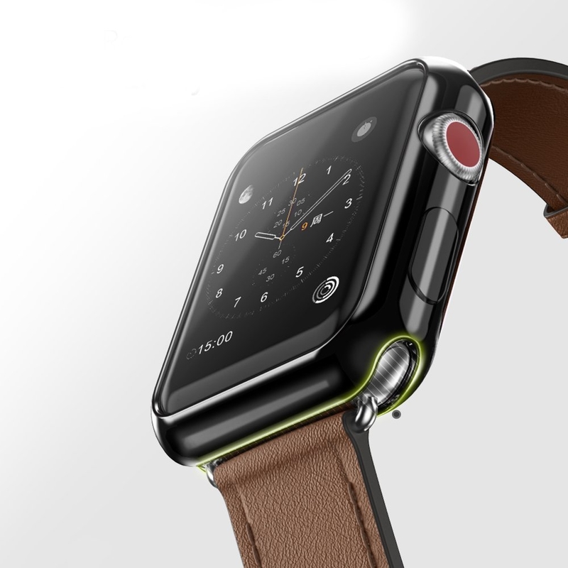 Husa Apple Watch 3 42mm Dux Ducis Silicon - Negru