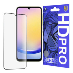 Folie sticla Samsung Galaxy A25 5G Lito HD Pro Clear, negru
